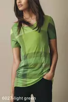 2013 burberry t-shirt mujer populaire coton london light green